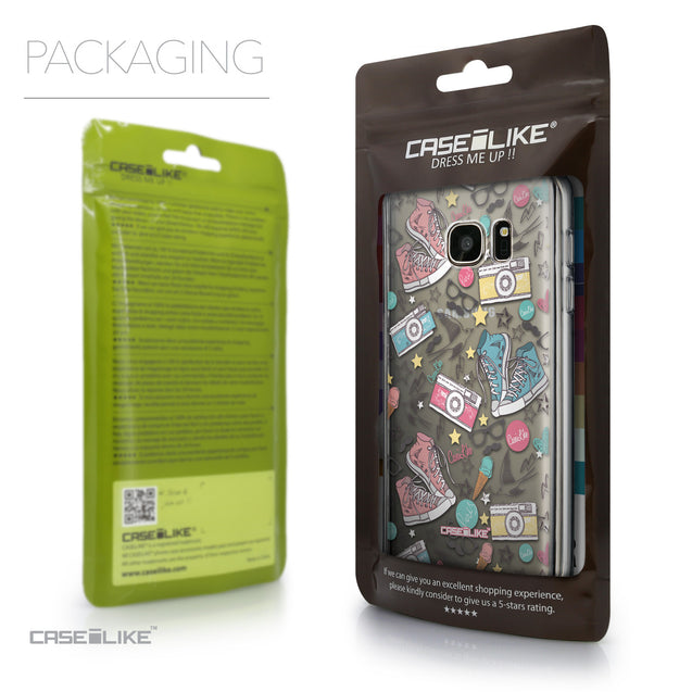 Packaging - CASEiLIKE Samsung Galaxy S7 back cover Paris Holiday 3906