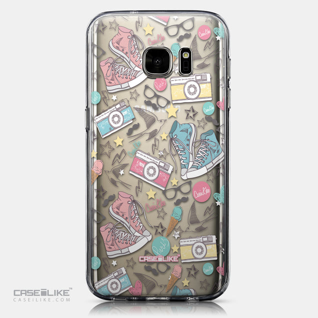 CASEiLIKE Samsung Galaxy S7 back cover Paris Holiday 3906