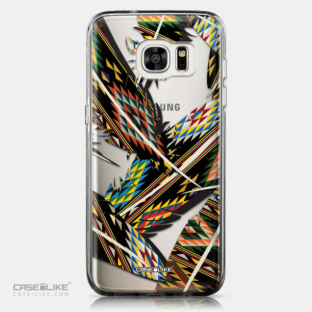 CASEiLIKE Samsung Galaxy S7 Edge back cover Indian Tribal Theme Pattern 2053