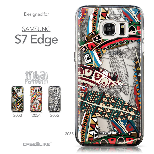 Collection - CASEiLIKE Samsung Galaxy S7 Edge back cover Indian Tribal Theme Pattern 2055