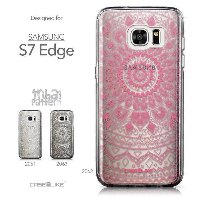 Collection - CASEiLIKE Samsung Galaxy S7 Edge back cover Indian Line Art 2062