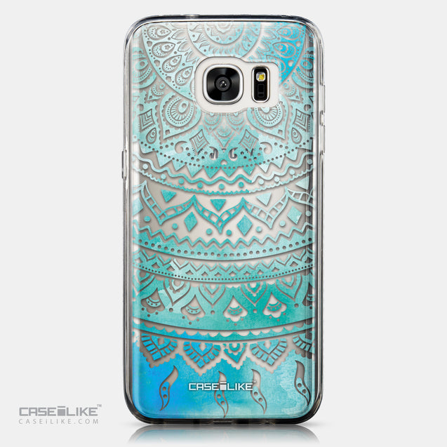 CASEiLIKE Samsung Galaxy S7 Edge back cover Indian Line Art 2066
