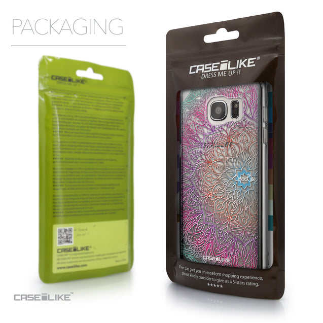 Packaging - CASEiLIKE Samsung Galaxy S7 Edge back cover Mandala Art 2090