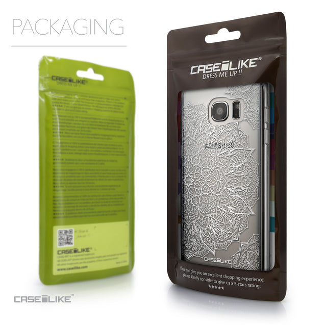 Packaging - CASEiLIKE Samsung Galaxy S7 Edge back cover Mandala Art 2091