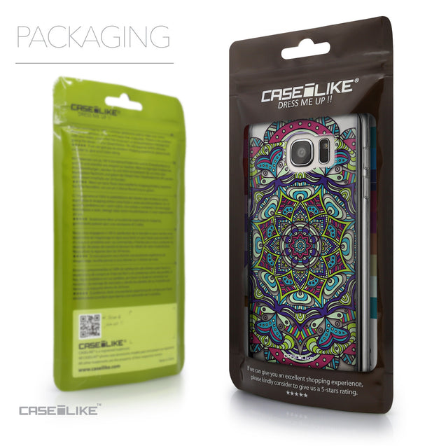 Packaging - CASEiLIKE Samsung Galaxy S7 Edge back cover Mandala Art 2094