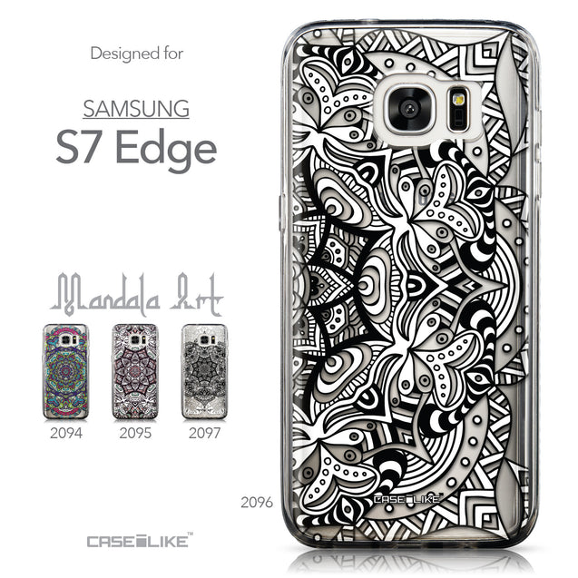 Collection - CASEiLIKE Samsung Galaxy S7 Edge back cover Mandala Art 2096