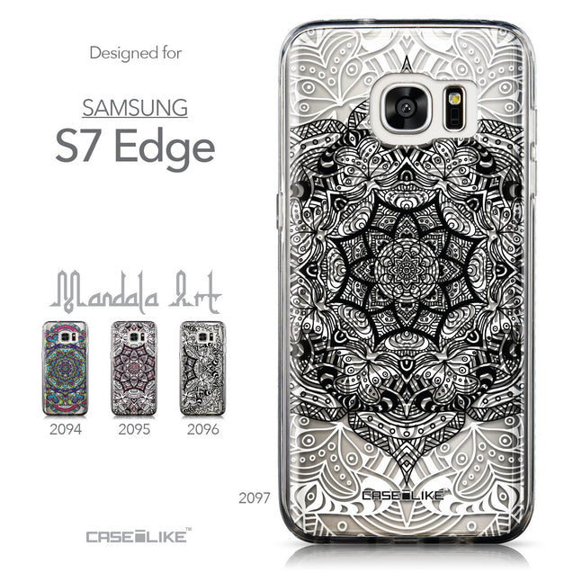 Collection - CASEiLIKE Samsung Galaxy S7 Edge back cover Mandala Art 2097