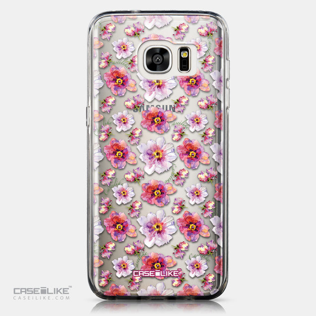 CASEiLIKE Samsung Galaxy S7 Edge back cover Watercolor Floral 2232