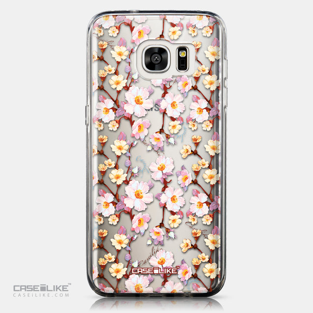 CASEiLIKE Samsung Galaxy S7 Edge back cover Watercolor Floral 2236