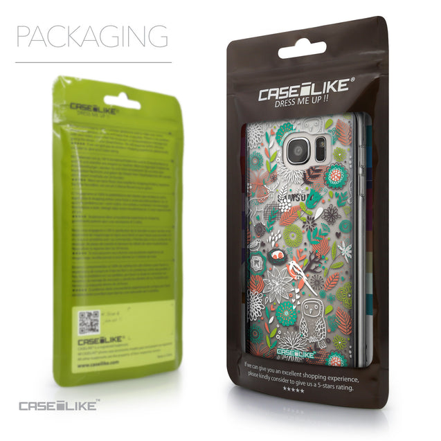Packaging - CASEiLIKE Samsung Galaxy S7 Edge back cover Spring Forest White 2241