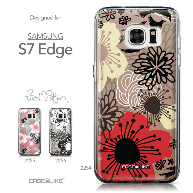 Collection - CASEiLIKE Samsung Galaxy S7 Edge back cover Japanese Floral 2254
