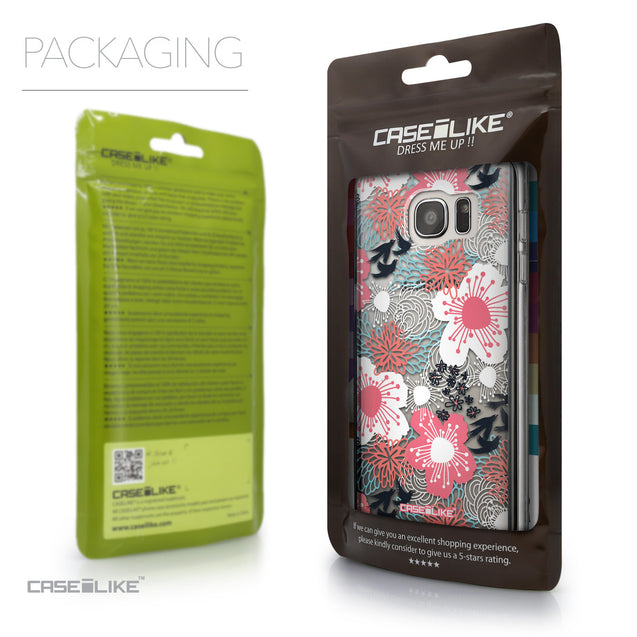 Packaging - CASEiLIKE Samsung Galaxy S7 Edge back cover Japanese Floral 2255