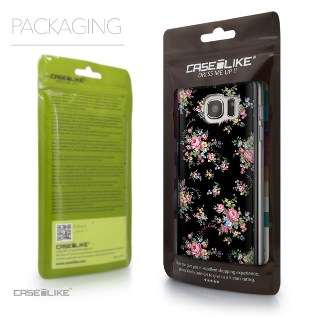 Packaging - CASEiLIKE Samsung Galaxy S7 Edge back cover Floral Rose Classic 2261