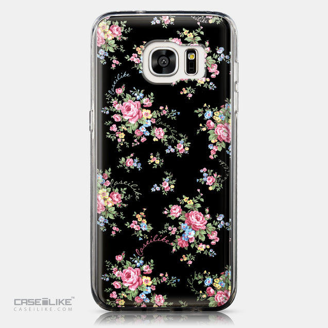 CASEiLIKE Samsung Galaxy S7 Edge back cover Floral Rose Classic 2261