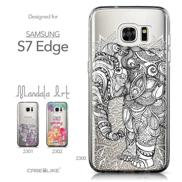 Collection - CASEiLIKE Samsung Galaxy S7 Edge back cover Mandala Art 2300