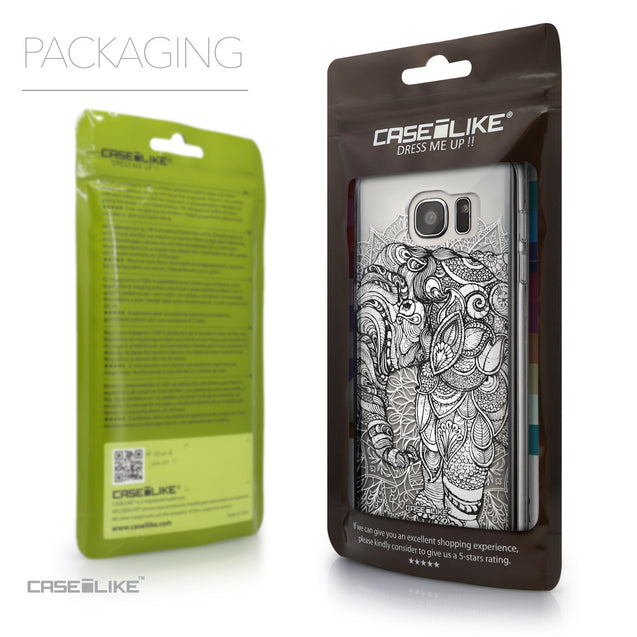 Packaging - CASEiLIKE Samsung Galaxy S7 Edge back cover Mandala Art 2300