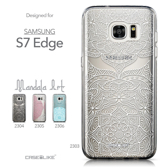 Collection - CASEiLIKE Samsung Galaxy S7 Edge back cover Mandala Art 2303