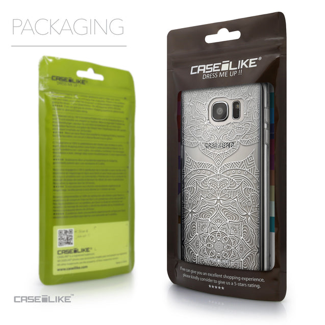 Packaging - CASEiLIKE Samsung Galaxy S7 Edge back cover Mandala Art 2303