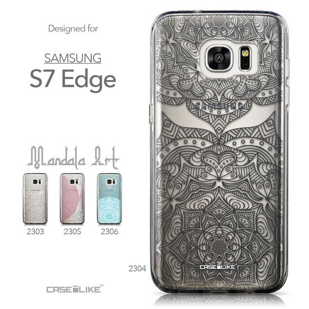 Collection - CASEiLIKE Samsung Galaxy S7 Edge back cover Mandala Art 2304