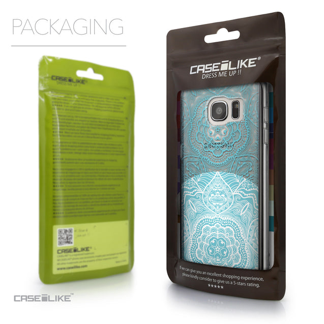 Packaging - CASEiLIKE Samsung Galaxy S7 Edge back cover Mandala Art 2306