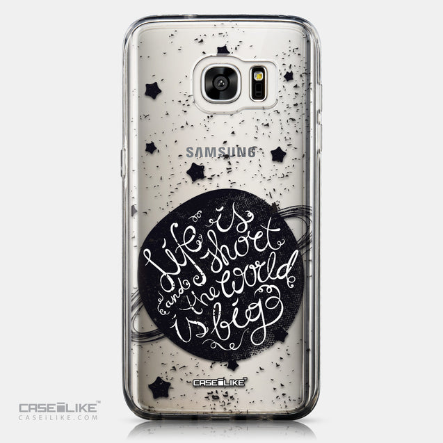 CASEiLIKE Samsung Galaxy S7 Edge back cover Quote 2401