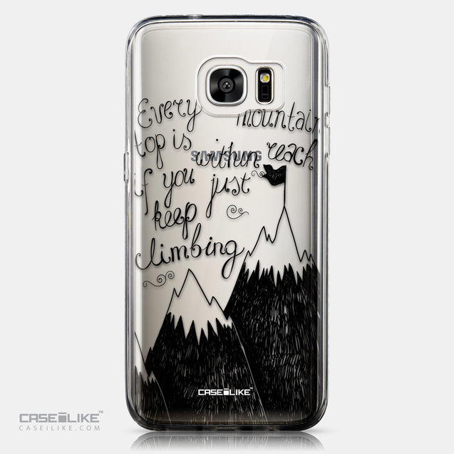 CASEiLIKE Samsung Galaxy S7 Edge back cover Quote 2403