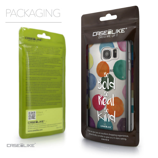 Packaging - CASEiLIKE Samsung Galaxy S7 Edge back cover Quote 2420