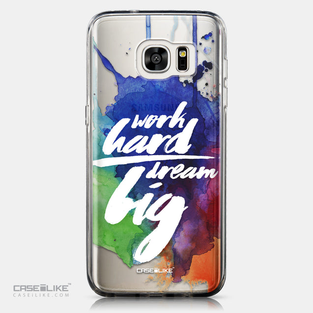 CASEiLIKE Samsung Galaxy S7 Edge back cover Quote 2422