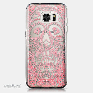 CASEiLIKE Samsung Galaxy S7 Edge back cover Art of Skull 2525