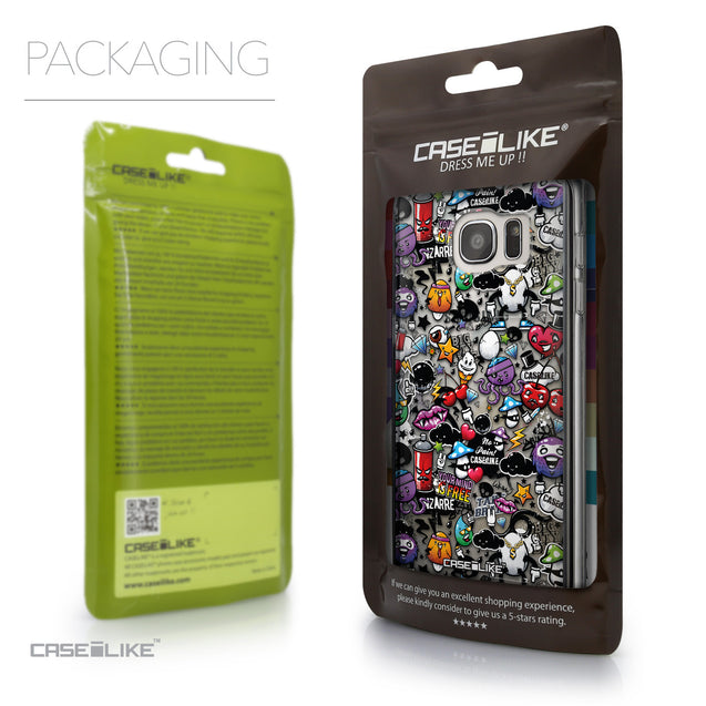 Packaging - CASEiLIKE Samsung Galaxy S7 Edge back cover Graffiti 2703
