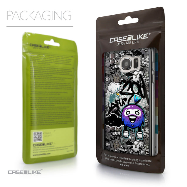 Packaging - CASEiLIKE Samsung Galaxy S7 Edge back cover Graffiti 2706