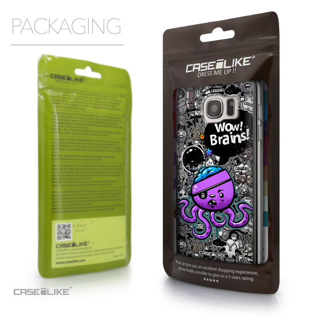Packaging - CASEiLIKE Samsung Galaxy S7 Edge back cover Graffiti 2707