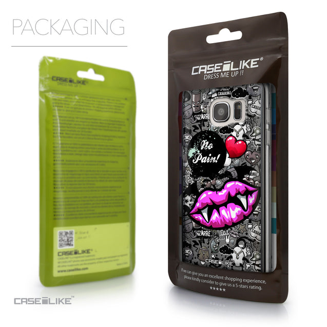 Packaging - CASEiLIKE Samsung Galaxy S7 Edge back cover Graffiti 2708