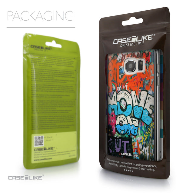 Packaging - CASEiLIKE Samsung Galaxy S7 Edge back cover Graffiti 2722