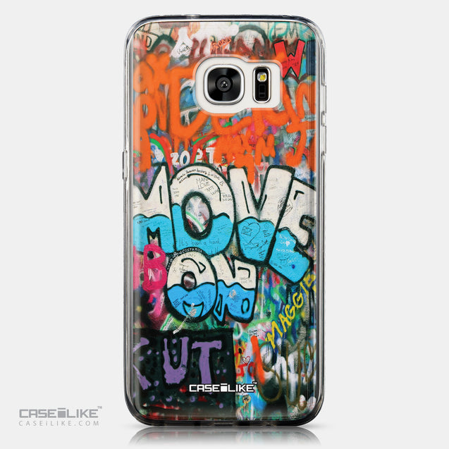 CASEiLIKE Samsung Galaxy S7 Edge back cover Graffiti 2722