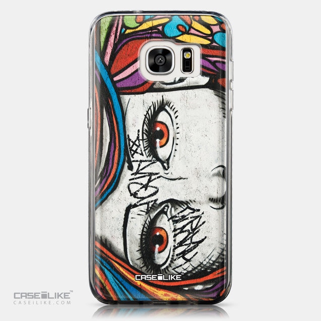 CASEiLIKE Samsung Galaxy S7 Edge back cover Graffiti Girl 2725