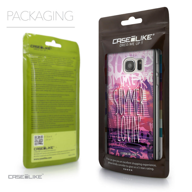Packaging - CASEiLIKE Samsung Galaxy S7 Edge back cover Graffiti 2727