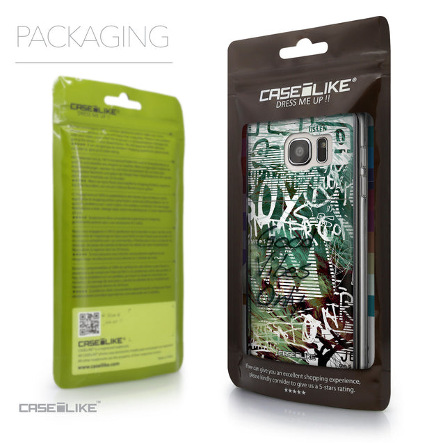 Packaging - CASEiLIKE Samsung Galaxy S7 Edge back cover Graffiti 2728