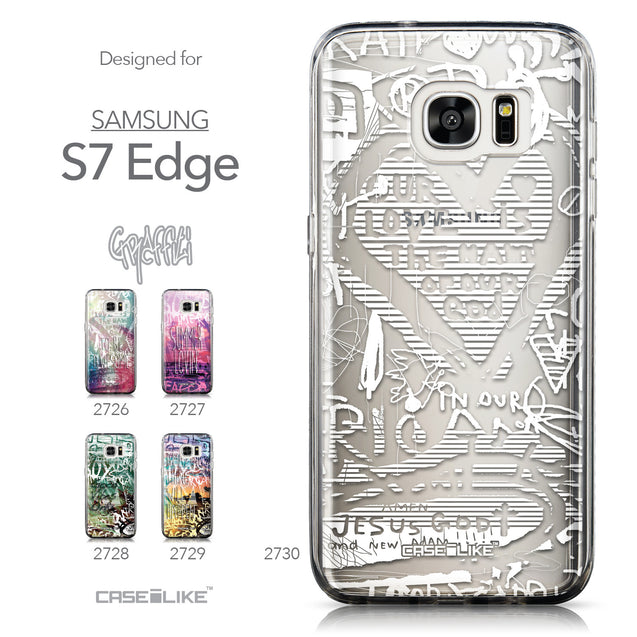 Collection - CASEiLIKE Samsung Galaxy S7 Edge back cover Graffiti 2730
