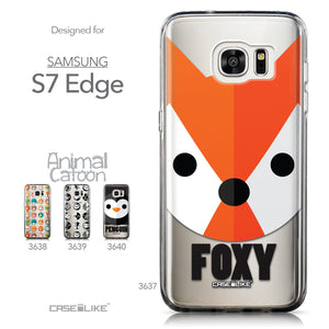 Collection - CASEiLIKE Samsung Galaxy S7 Edge back cover Animal Cartoon 3637