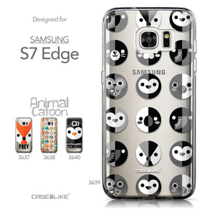 Collection - CASEiLIKE Samsung Galaxy S7 Edge back cover Animal Cartoon 3639