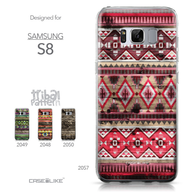 Samsung Galaxy S8 case Indian Tribal Theme Pattern 2057 Collection | CASEiLIKE.com