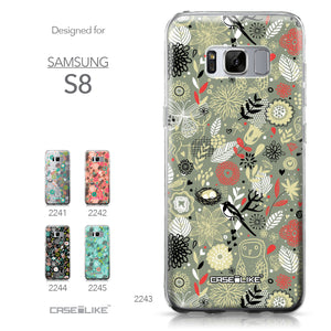 Samsung Galaxy S8 case Spring Forest Gray 2243 Collection | CASEiLIKE.com