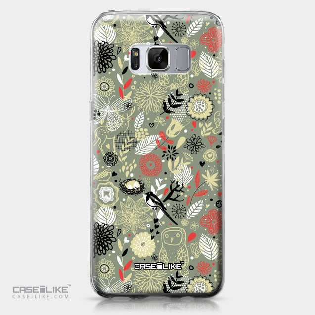 Samsung Galaxy S8 case Spring Forest Gray 2243 | CASEiLIKE.com