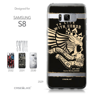 Samsung Galaxy S8 case Art of Skull 2529 Collection | CASEiLIKE.com