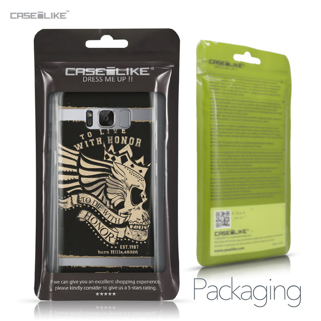 Samsung Galaxy S8 case Art of Skull 2529 Retail Packaging | CASEiLIKE.com