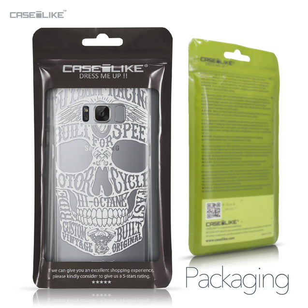 Samsung Galaxy S8 case Art of Skull 2530 Retail Packaging | CASEiLIKE.com