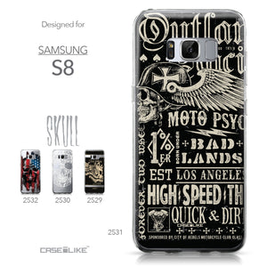 Samsung Galaxy S8 case Art of Skull 2531 Collection | CASEiLIKE.com