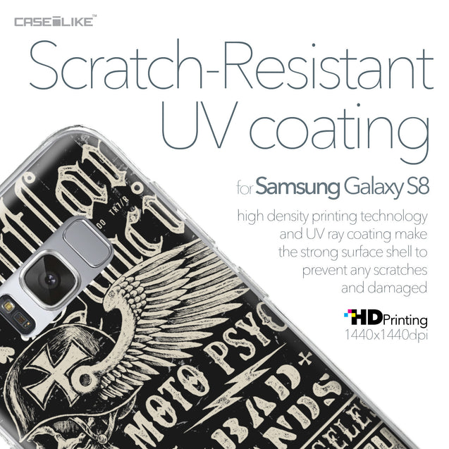 Samsung Galaxy S8 case Art of Skull 2531 with UV-Coating Scratch-Resistant Case | CASEiLIKE.com