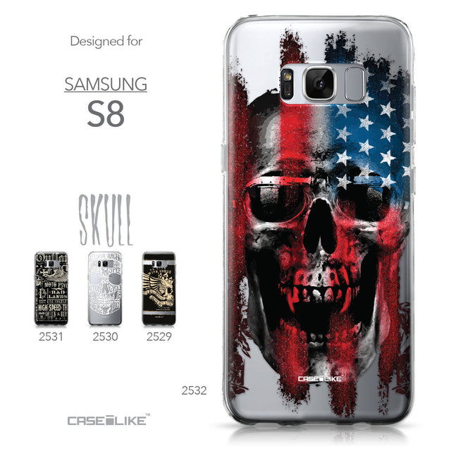 Samsung Galaxy S8 case Art of Skull 2532 Collection | CASEiLIKE.com